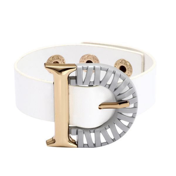 qinuo new clasp bracelet pu woven personalized fashion bracelet ele fairy leather clasp jewelry, Golden;silver
qinuo new clasp bracelet pu woven personalized fashion bracelet ele fairy leather clasp jewelry, Golden;silver