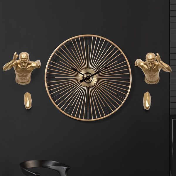 decorative objects & figurines modern simple metal wall hanging nordic light luxury living room study cafe creative clock decorations decor
decorative objects & figurines modern simple metal wall hanging nordic light luxury living room study cafe creative clock decorations decor