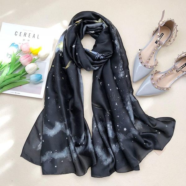 women scarf summer silk scarves shawl and wrap star universe lady female bandana vintage large size sunscreen hijab bandanas
women scarf summer silk scarves shawl and wrap star universe lady female bandana vintage large size sunscreen hijab bandanas