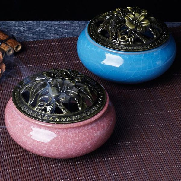 incense burner with calabash stick holder porcelain charcoal censer resin granular powder cone or coil buddhist fragrance lamps
incense burner with calabash stick holder porcelain charcoal censer resin granular powder cone or coil buddhist fragrance lamps