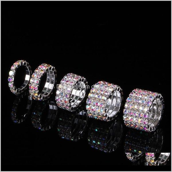 jewelry drop delivery 2021 ab crystal rhinestone finger sier and gold plated 1-5 rows bridal wedding elastic stretch rings for woman lipzm, Slivery;golden
jewelry drop delivery 2021 ab crystal rhinestone finger sier and gold plated 1-5 rows bridal wedding elastic stretch rings for woman lipzm, Slivery;golden