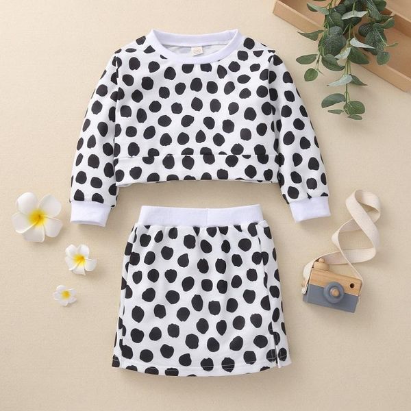 clothing sets girl autumn cotton long-sleeve pullover+skirt 2 piece suits kids clothes, White
clothing sets girl autumn cotton long-sleeve pullover+skirt 2 piece suits kids clothes, White