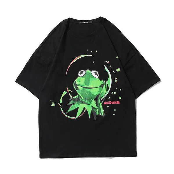 men's t-shirts men t shirt streetwear harajuku trend frog hip hop high street tshirt oversize 100% cotton tees male couple t-shirt, White;black
men's t-shirts men t shirt streetwear harajuku trend frog hip hop high street tshirt oversize 100% cotton tees male couple t-shirt, White;black