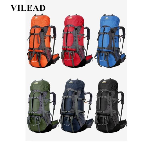 vilead 60l large capacity nylon breathable camping backpack waterproof outdoor hiking bag men women multi-functional travel bags
vilead 60l large capacity nylon breathable camping backpack waterproof outdoor hiking bag men women multi-functional travel bags
