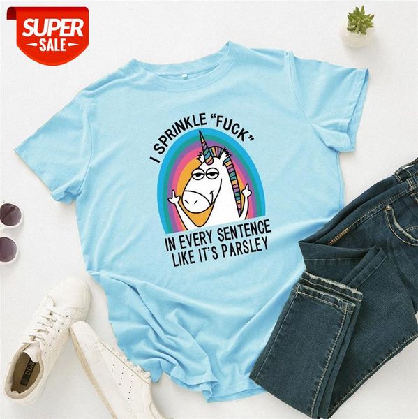 spot cross-border european and american women's rainbow unicorn loose round neck short-sleeved cotton t-shirt women #jm6e, White
spot cross-border european and american women's rainbow unicorn loose round neck short-sleeved cotton t-shirt women #jm6e, White