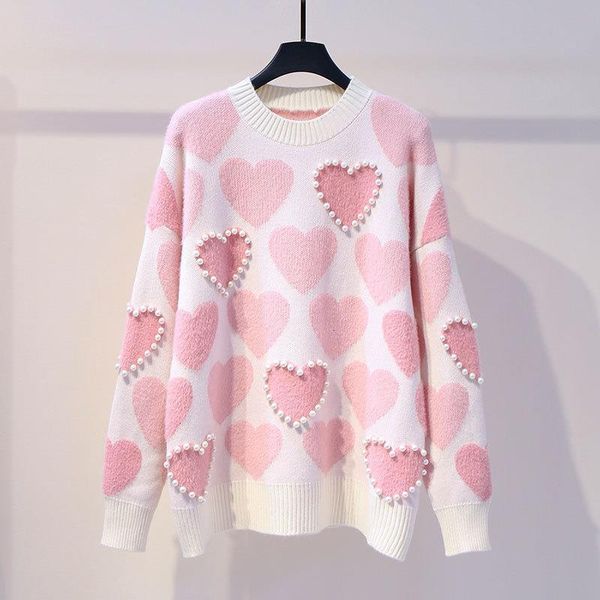 sweet preppy style autumn women sweaters winter clothes fashion pullovers knitted o neck beading ladies loose, White;black
sweet preppy style autumn women sweaters winter clothes fashion pullovers knitted o neck beading ladies loose, White;black