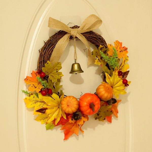30/40cm thanksgiving autumn wreath harvest festival bell pumpkin door hanging window christmas decoration vine ring decorative ob objects &
30/40cm thanksgiving autumn wreath harvest festival bell pumpkin door hanging window christmas decoration vine ring decorative ob objects &