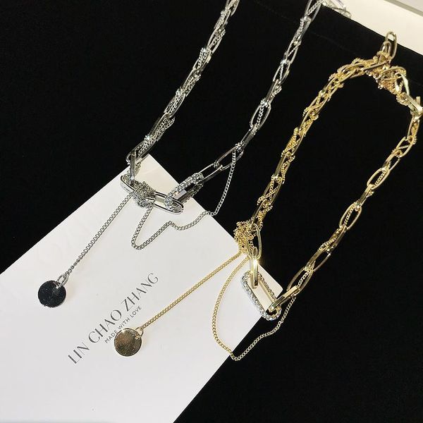 pendant necklaces abc necklace america fashion street leisure korean version of golden mosaic winding and multi layer clavicle collar maxi c, Silver
pendant necklaces abc necklace america fashion street leisure korean version of golden mosaic winding and multi layer clavicle collar maxi c, Silver