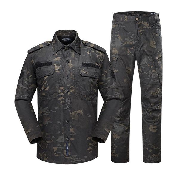 camouflage tactical uniform army bdu military combat shirt pants suit multicam working training clothes hunting clothing set sets, Camo
camouflage tactical uniform army bdu military combat shirt pants suit multicam working training clothes hunting clothing set sets, Camo