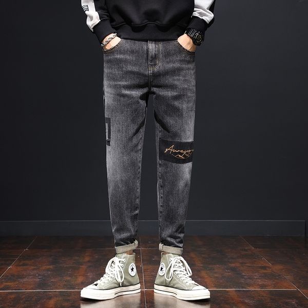 cotton elastic soft men's harlan jeans 2021 autumn and winter new fashion trendy slacks, Blue
cotton elastic soft men's harlan jeans 2021 autumn and winter new fashion trendy slacks, Blue