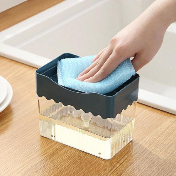 kitchen detergent press with sponge wipe to out the liquid box clean storage disposable gloves
kitchen detergent press with sponge wipe to out the liquid box clean storage disposable gloves