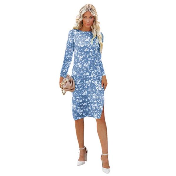 casual dresses elegant vintage floral print women dress fashion long sleeve o-neck side split slim autumn midi vestidos, Black;gray
casual dresses elegant vintage floral print women dress fashion long sleeve o-neck side split slim autumn midi vestidos, Black;gray