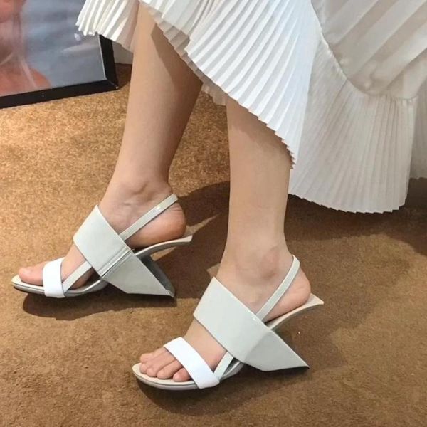 dress shoes 2021summer genuine leather wedges sandals women's fashion hollow out open toe slope heel high heels sandalias mujer, Black
dress shoes 2021summer genuine leather wedges sandals women's fashion hollow out open toe slope heel high heels sandalias mujer, Black