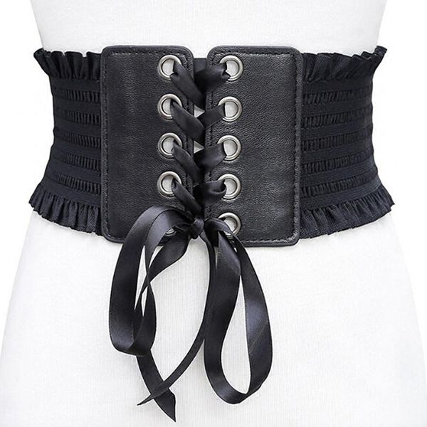 belts women ladies fashion stretch belt tassels elastic buckle wide dress corset waistband, Black;brown
belts women ladies fashion stretch belt tassels elastic buckle wide dress corset waistband, Black;brown