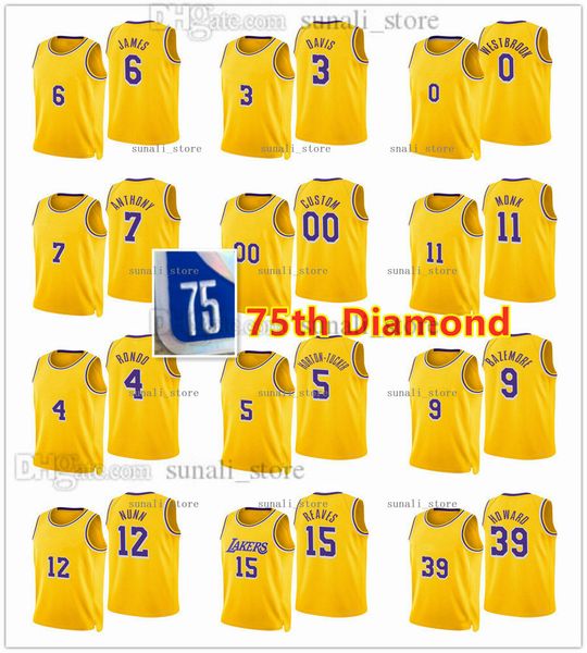 75th diamond basketball jerseys 2021/22 russell 0 westbrook lebron 23 james carmelo 7 anthony 3 davis malik 11 monk rajon 4 rondo kent 9 baz, Black;red
75th diamond basketball jerseys 2021/22 russell 0 westbrook lebron 23 james carmelo 7 anthony 3 davis malik 11 monk rajon 4 rondo kent 9 baz, Black;red