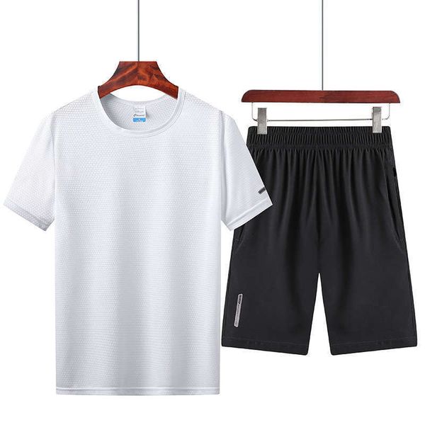 short round neck tracksuits sleeve sports pullover quick drying casual men's korean suit, Gray
short round neck tracksuits sleeve sports pullover quick drying casual men's korean suit, Gray