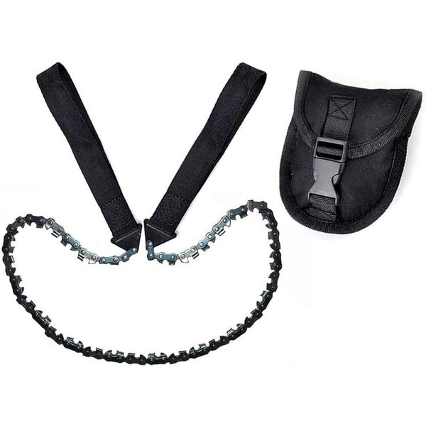 hand tools 24 inch survival pocket chainsaw folding saw chain 33 serrated 3x faster with straps camping for wood cutting
hand tools 24 inch survival pocket chainsaw folding saw chain 33 serrated 3x faster with straps camping for wood cutting
