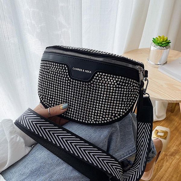 trend ladies pu leather waist bag fashion shoulder chest pack crossbody bags casual women belt rhinestone black fanny packs
trend ladies pu leather waist bag fashion shoulder chest pack crossbody bags casual women belt rhinestone black fanny packs