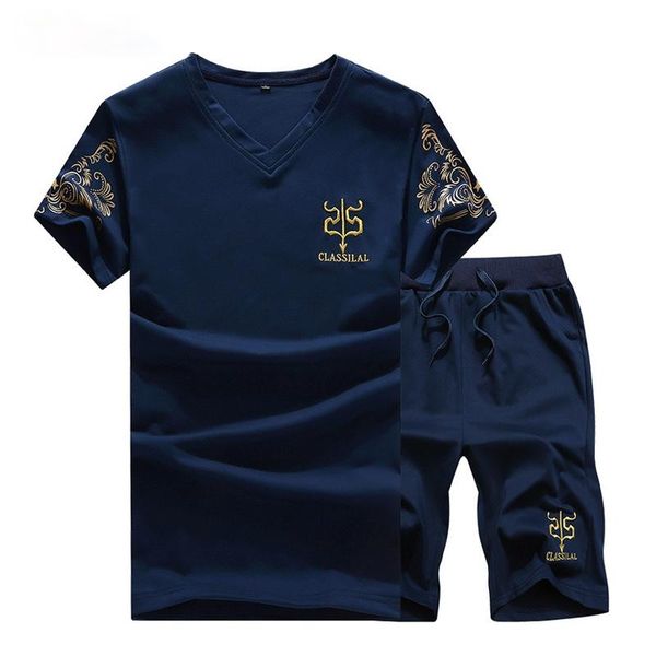 men's tracksuits 2021 mannen t-shirt casual suits zomer fitness solid tee shirt + shorts set heren v kraag 2 stuk korte trainingspak ad, Gray
men's tracksuits 2021 mannen t-shirt casual suits zomer fitness solid tee shirt + shorts set heren v kraag 2 stuk korte trainingspak ad, Gray