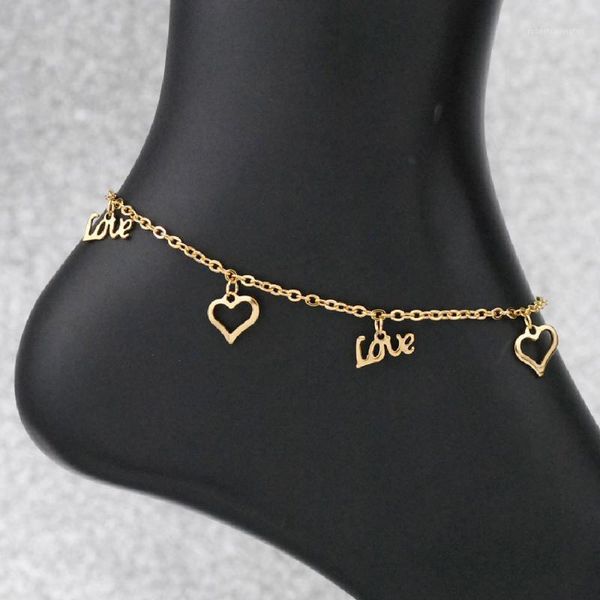 new hollow peach heart love pendant stainless steel gold-plated anklet women gift jewelry1, Red;blue
new hollow peach heart love pendant stainless steel gold-plated anklet women gift jewelry1, Red;blue