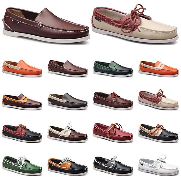 womens sneakers sailing shoe mens casual leather shoes black white red green orange brown outdoor trainers size 38-45 twenty five
womens sneakers sailing shoe mens casual leather shoes black white red green orange brown outdoor trainers size 38-45 twenty five