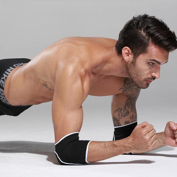 sports sheath male goalkeeper arm joint wrist guard elbow pad fitness training basketball push support 07mh131 & knee pads, Black;gray
sports sheath male goalkeeper arm joint wrist guard elbow pad fitness training basketball push support 07mh131 & knee pads, Black;gray