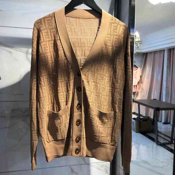 design high version early autumn new single breasted loose knit cardigan for men and women v-neck f letter long sleeve jacket, White
design high version early autumn new single breasted loose knit cardigan for men and women v-neck f letter long sleeve jacket, White