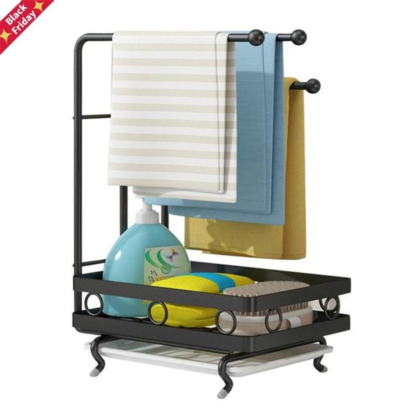 kitchen storage stand sink rag sponge drainer rack wall mounted iron organizer holder accessorie & organization
kitchen storage stand sink rag sponge drainer rack wall mounted iron organizer holder accessorie & organization