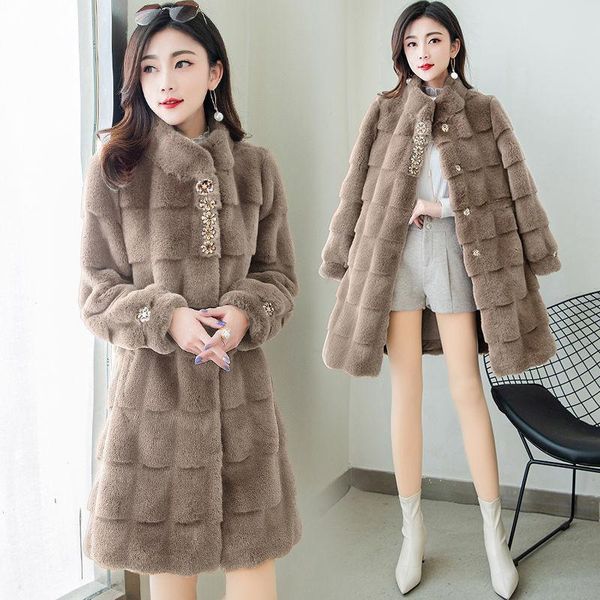 women's fur & faux women 2022 autumn winter fluffy loose coat female long sleeve furry jacket thick warm imitation mink overcoats b34, Black
women's fur & faux women 2022 autumn winter fluffy loose coat female long sleeve furry jacket thick warm imitation mink overcoats b34, Black