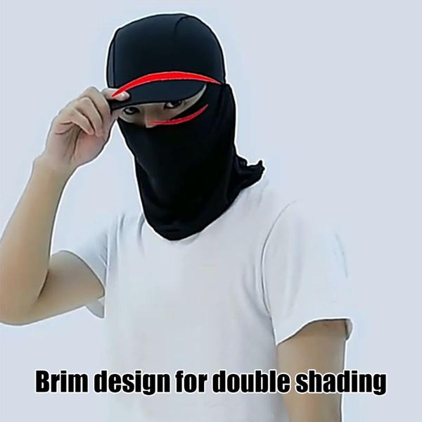 cycling caps & masks outdoor summer hat with brim cap scarf sunscreen cool quick dry fiber men women for sports sportswear, Black
cycling caps & masks outdoor summer hat with brim cap scarf sunscreen cool quick dry fiber men women for sports sportswear, Black