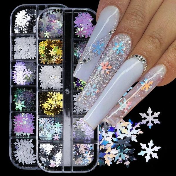 nail art decorations 1box accessories sequins ins christmas snowflake laser winter nails for supplies, Silver;gold
nail art decorations 1box accessories sequins ins christmas snowflake laser winter nails for supplies, Silver;gold
