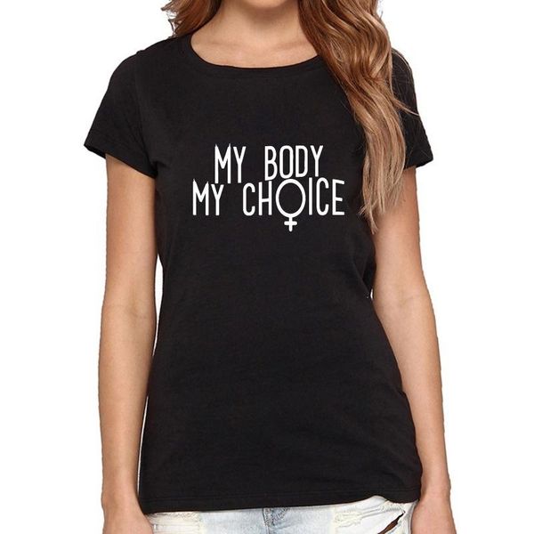 women's t-shirt feminist feminism shirt my body choice letter print women tshirts casual funny fashion grunge tumblr goth tees tshirt, White
women's t-shirt feminist feminism shirt my body choice letter print women tshirts casual funny fashion grunge tumblr goth tees tshirt, White