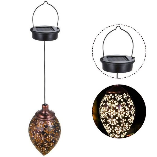 solar lamps hanging lights lantern led garden metal lamp waterproof for outdoor decor olive-shaped
solar lamps hanging lights lantern led garden metal lamp waterproof for outdoor decor olive-shaped