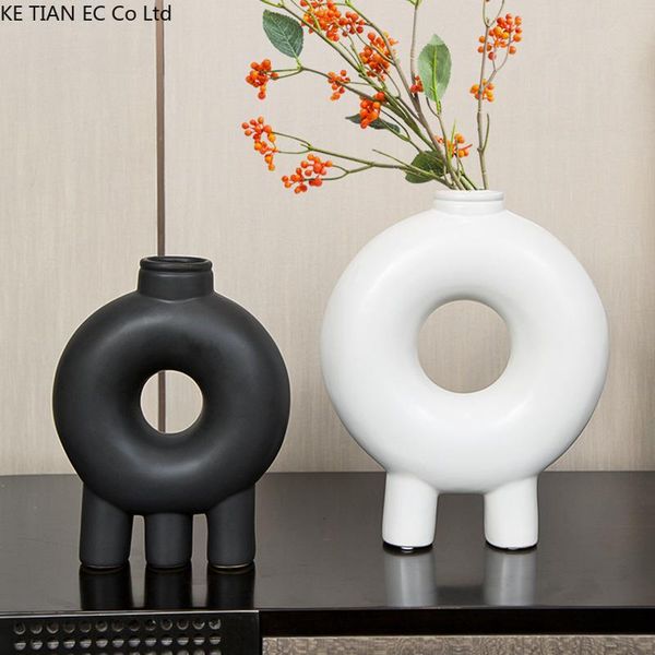 vases creative donut vase sketch black and white ceramic crafts ornaments tall deskflower arrangement container home ornament
vases creative donut vase sketch black and white ceramic crafts ornaments tall deskflower arrangement container home ornament