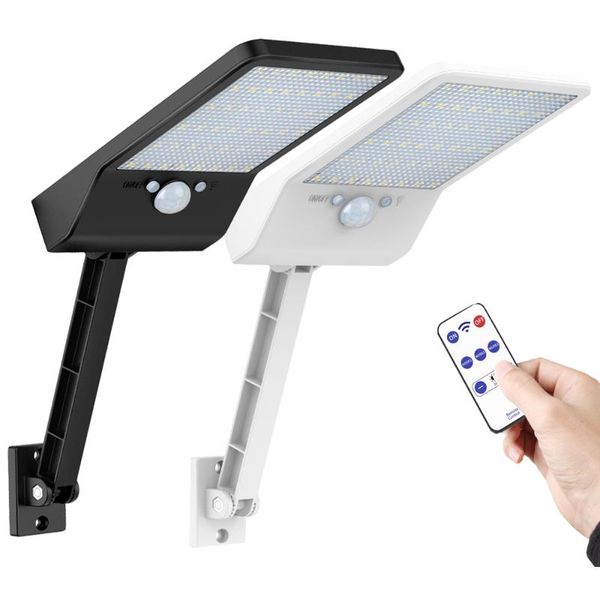 solar lamps 800lumens 36/48 led light three modes black waterproof outdoor garden wall fence lamp remote control pole spotlig
solar lamps 800lumens 36/48 led light three modes black waterproof outdoor garden wall fence lamp remote control pole spotlig