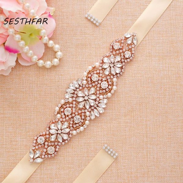 wedding sashes sesthfar rhinestone belt diamond belts satin dress for bride waistband bridal, White
wedding sashes sesthfar rhinestone belt diamond belts satin dress for bride waistband bridal, White