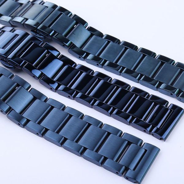 watch bands blue stainless steel watchband strap metal bracelet 18mm 19mm 20mm 21mm 22mm straight end for men women fashion, Black;brown
watch bands blue stainless steel watchband strap metal bracelet 18mm 19mm 20mm 21mm 22mm straight end for men women fashion, Black;brown