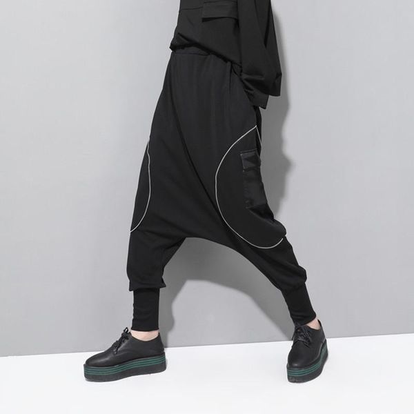 women's pants & capris 2021 hip hop solid black elastic waist casual harem women gothic punk baggy streetwear fashion pencil, Black;white
women's pants & capris 2021 hip hop solid black elastic waist casual harem women gothic punk baggy streetwear fashion pencil, Black;white