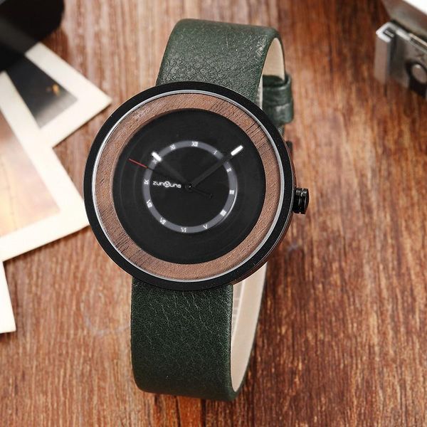 wristwatches fashion natural wooden watch men women simple stylish creative leather mens ladies wrist male clock relogio masculino, Slivery;brown
wristwatches fashion natural wooden watch men women simple stylish creative leather mens ladies wrist male clock relogio masculino, Slivery;brown