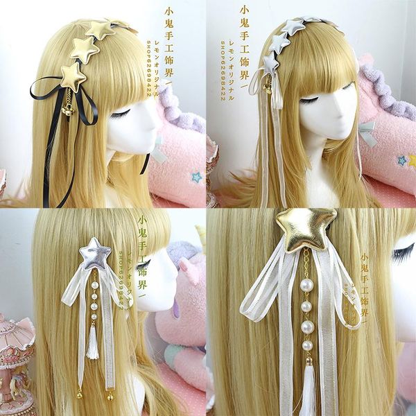 party masks harajuku soft sister diy headdress kc headband japanese sweet lovely bow star ribbon lolita hairpin hair clip headwear
party masks harajuku soft sister diy headdress kc headband japanese sweet lovely bow star ribbon lolita hairpin hair clip headwear