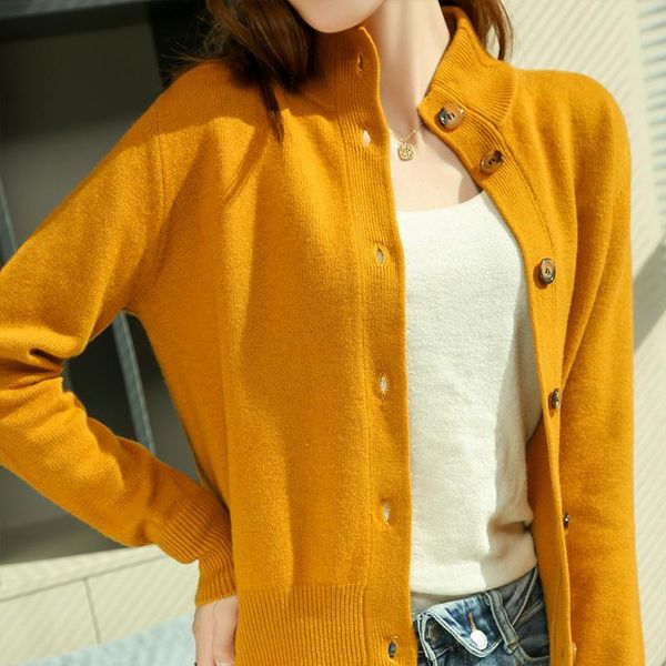 spring and summer cashmere cardigan knitted sweater coat women's round neck short style small outer knits & tees, White
spring and summer cashmere cardigan knitted sweater coat women's round neck short style small outer knits & tees, White