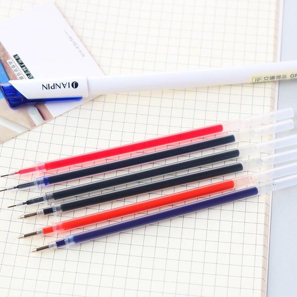 refills 1pcs 0.5mm gel pen refill office signature rods red blue black ink school stationery writing supplies, Black;red
refills 1pcs 0.5mm gel pen refill office signature rods red blue black ink school stationery writing supplies, Black;red
