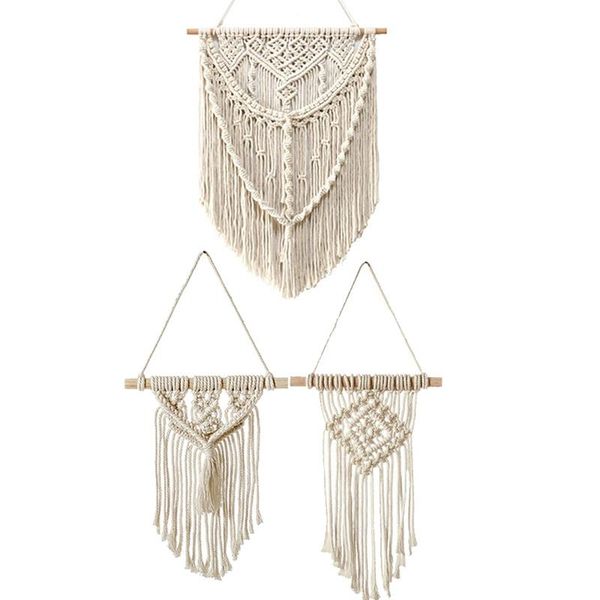 tapestries 3pcs wall tapestry creative gifts hanging pendant with macrame decor stick
tapestries 3pcs wall tapestry creative gifts hanging pendant with macrame decor stick
