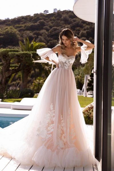 other wedding dresses 2021 sweetheart a line dress glitter tulle appliques bridal gowns with detachable sleeves robe de soirée mariage, White
other wedding dresses 2021 sweetheart a line dress glitter tulle appliques bridal gowns with detachable sleeves robe de soirée mariage, White