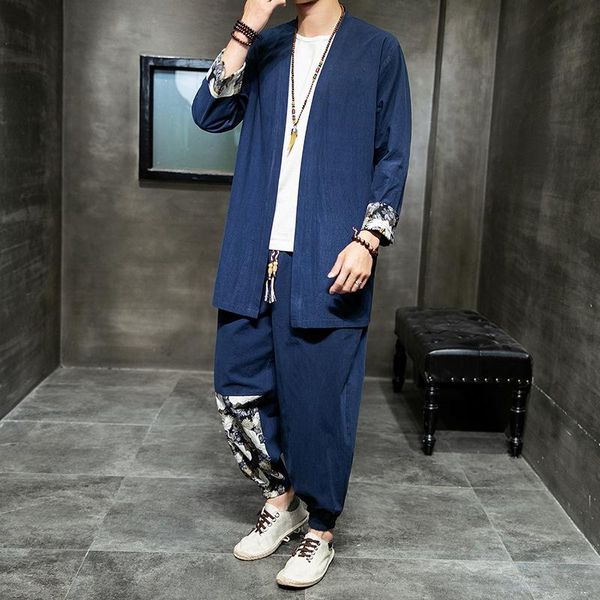 ethnic clothing chinese style autumn winter men clothes cardigan jacket pants set tang suit traditional long sleeves pants, Red
ethnic clothing chinese style autumn winter men clothes cardigan jacket pants set tang suit traditional long sleeves pants, Red