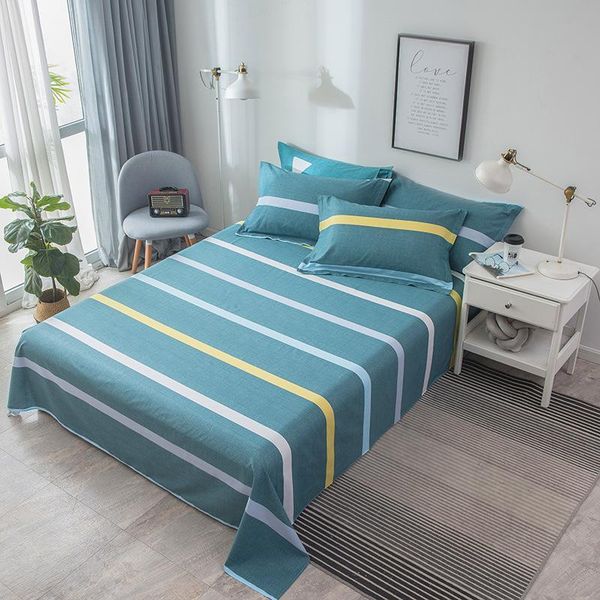 sheets & sets 100% cotton stripe flat sheet for children adults single double bed bedsheets (no case) xf704-27
sheets & sets 100% cotton stripe flat sheet for children adults single double bed bedsheets (no case) xf704-27