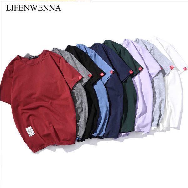summer men's t shirt fashion special solid short sleeve t shirt mens clothes trend casual o neck tees men m-5xl 210528, White;black
summer men's t shirt fashion special solid short sleeve t shirt mens clothes trend casual o neck tees men m-5xl 210528, White;black