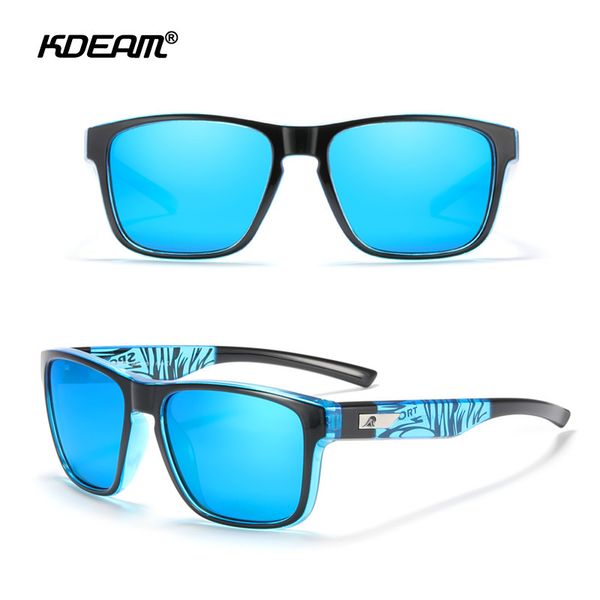 kdeam new square outdoor polarized colorful men's and women's sunglasses fishing driving glasses kd109, White;black
kdeam new square outdoor polarized colorful men's and women's sunglasses fishing driving glasses kd109, White;black