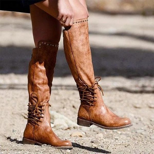 boots 2021 women fashion motorcycle winter thickened keep warm long square heel lace up botas mujer, Black
boots 2021 women fashion motorcycle winter thickened keep warm long square heel lace up botas mujer, Black