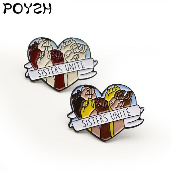 pins, brooches sister unite female right enamel brooch heart badge sisters hold fists of different colors feminist pin gifts for women girl, Gray
pins, brooches sister unite female right enamel brooch heart badge sisters hold fists of different colors feminist pin gifts for women girl, Gray
